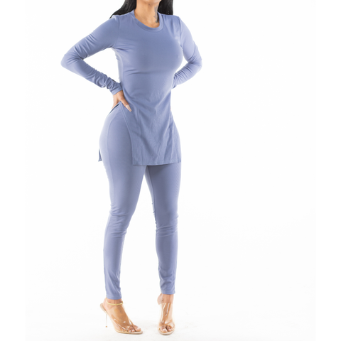 Light Purple 2 Piece Legging Set